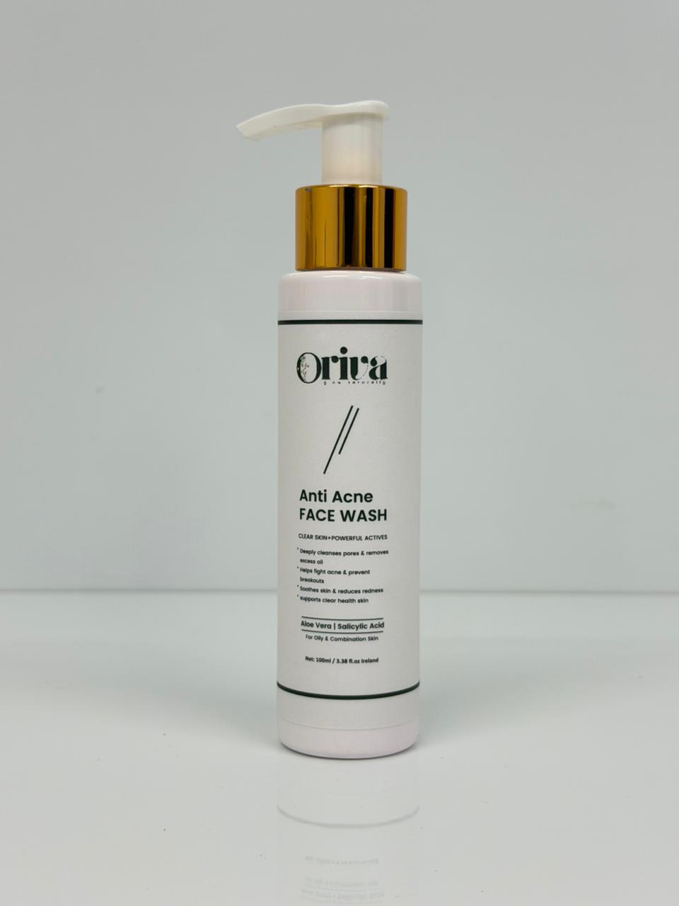 Oriva Anti Acne Face Wash – 100ml