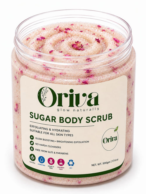 Real Rose Sugar Body Scrub