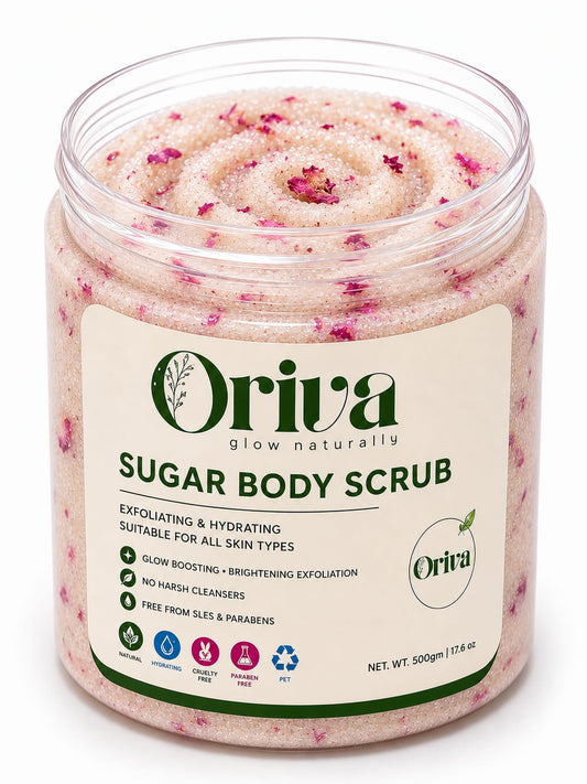 Real Rose Sugar Body Scrub