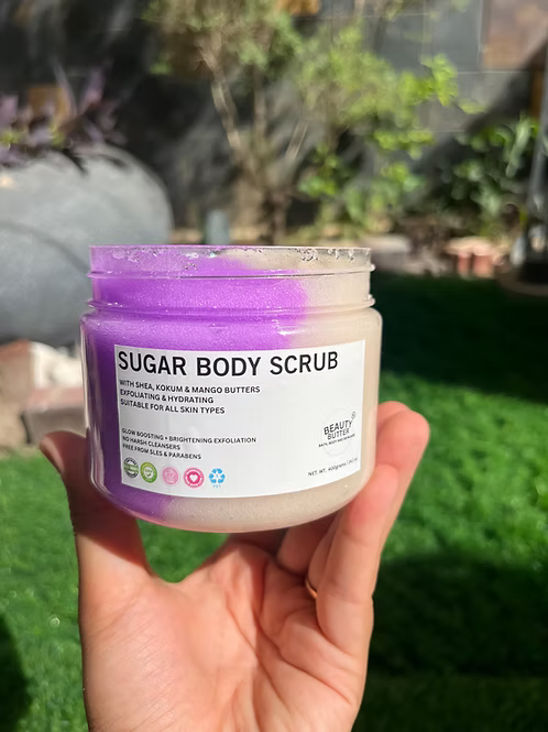 Lavender Vanilla Sugar Body Scrub