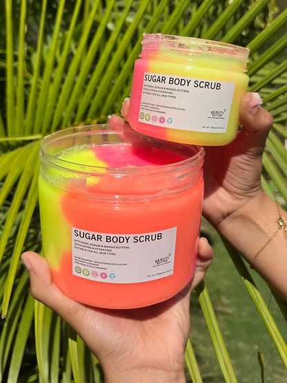 Mandarin Peach & Orange Sugar Body Scrub