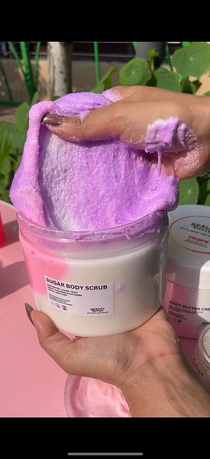 Rose Vanilla Sugar Body Scrub (Mild)